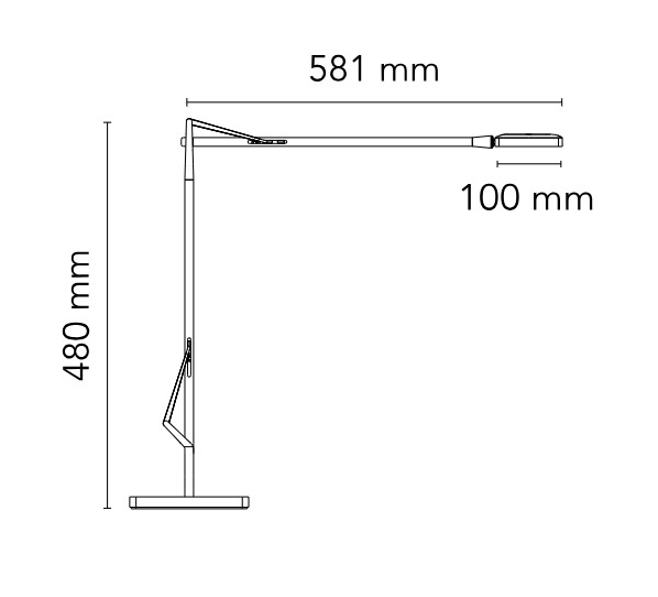 Flos Настольная лампа Kelvin Led Black F3452030 от Flos