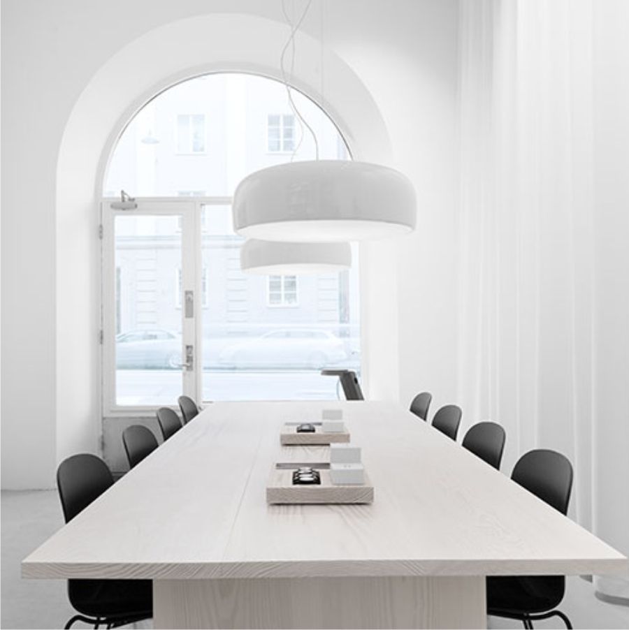 Flos Подвесной светильник Smithfield Suspension от Flos — в интерьере