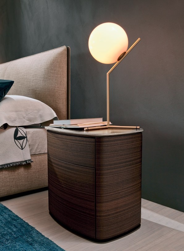 Molteni&C Прикроватная тумбочка 4040 Green Alpine от Molteni & C — в интерьере