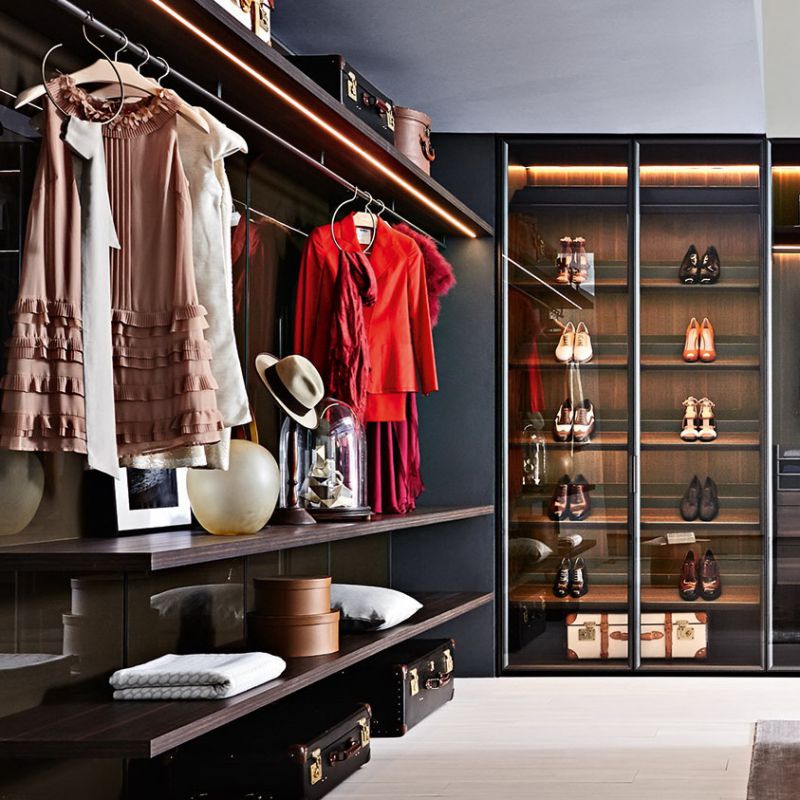 Molteni&C Гардеробная система Window от Molteni & C — в интерьере