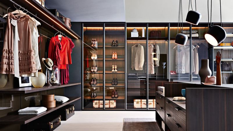 Molteni&C Гардеробная система Window от Molteni & C — в интерьере