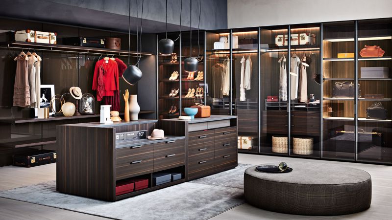 Molteni&C Гардеробная система Window от Molteni & C — в интерьере