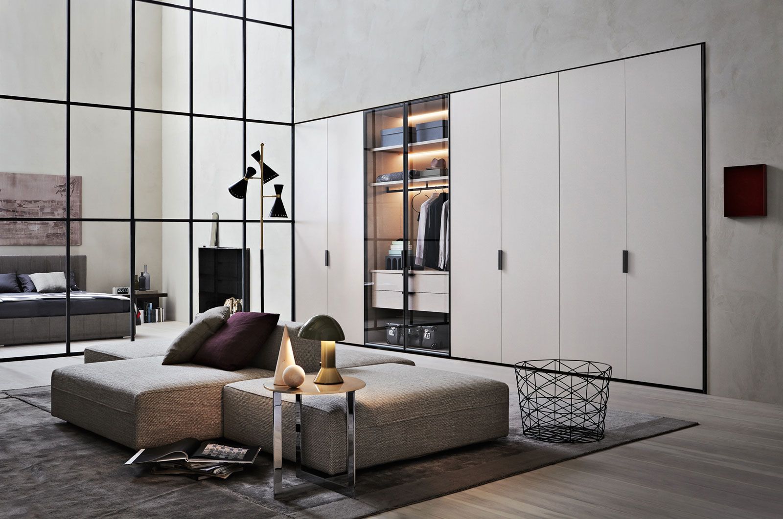 Molteni&C Шкаф Grip от Molteni & C — в интерьере
