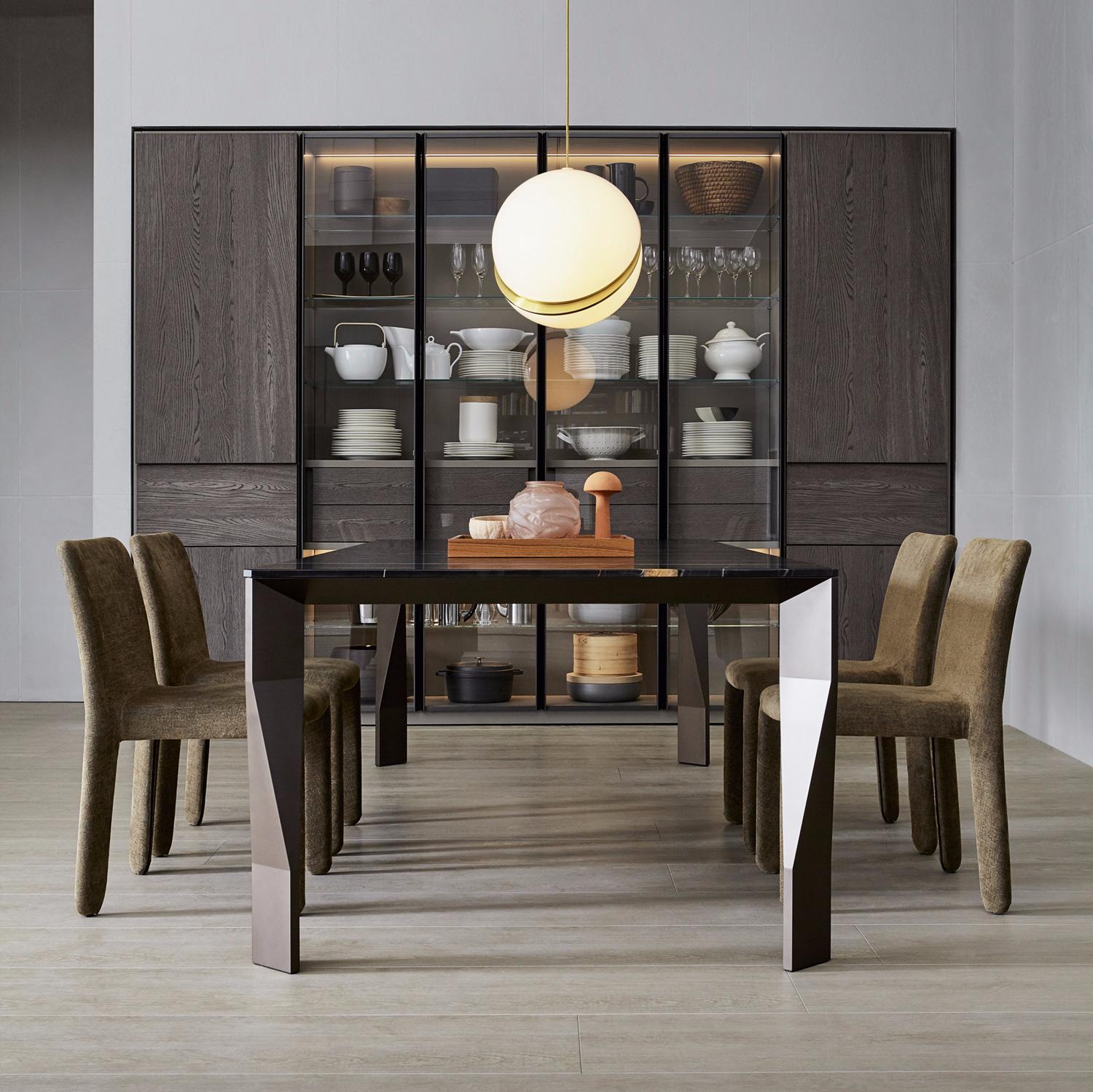 Molteni&C Необычный стол Diamond от Molteni & C — в интерьере