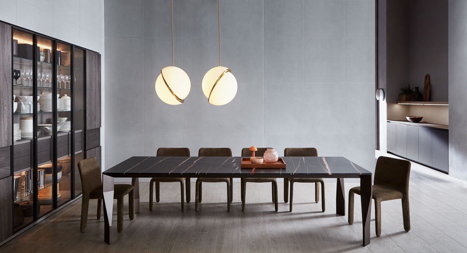 Molteni&C Необычный стол Diamond от Molteni & C — в интерьере