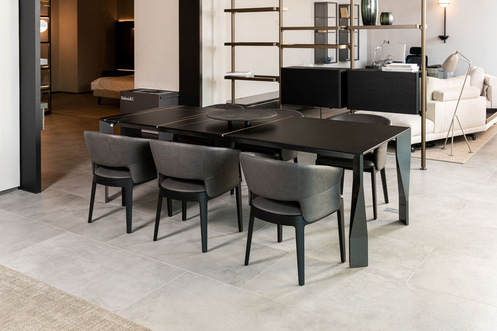 Molteni&C Необычный стол Diamond от Molteni & C — в интерьере