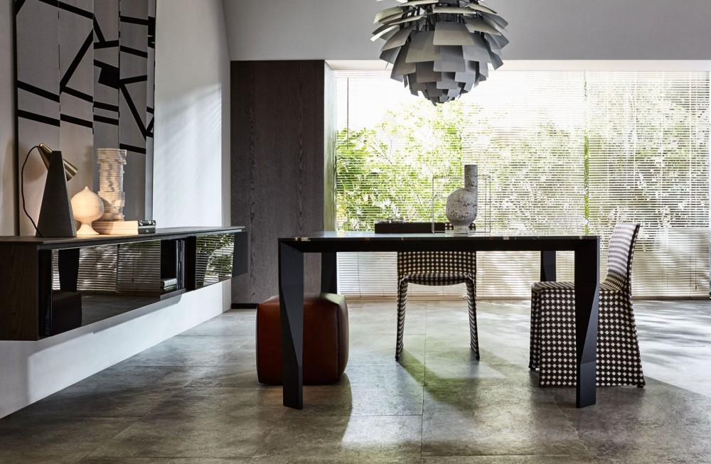 Molteni&C Необычный стол Diamond от Molteni & C — в интерьере
