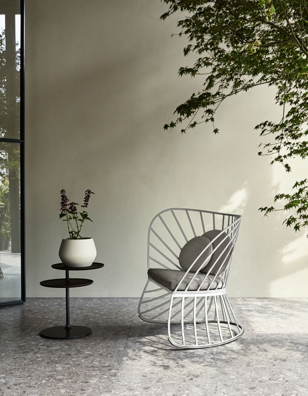 Molteni&C Журнальный столик Vicino white carrara от Molteni & C — в интерьере