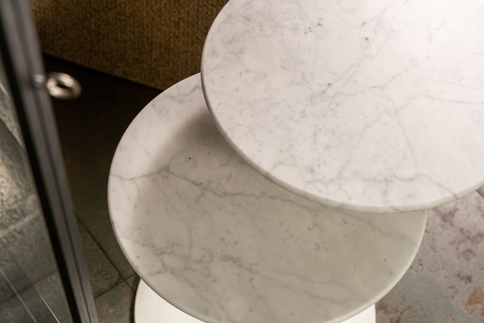 Molteni&C Журнальный столик Vicino white carrara от Molteni & C — в интерьере