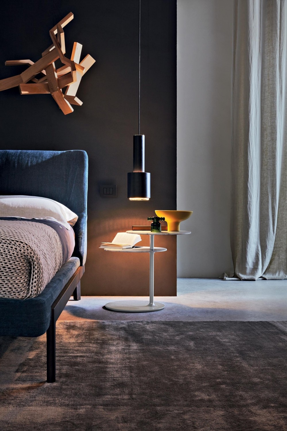 Molteni&C Журнальный столик Vicino white carrara от Molteni & C — в интерьере