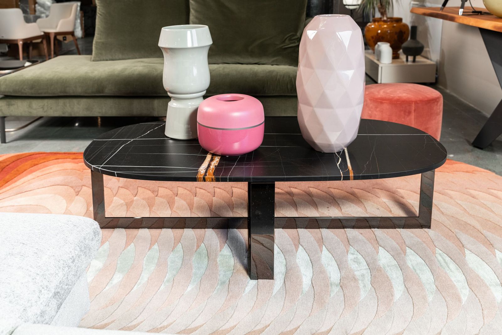 Molteni&C Журнальный столик Domino Next Carrara/Calacatta White от Molteni & C — в интерьере