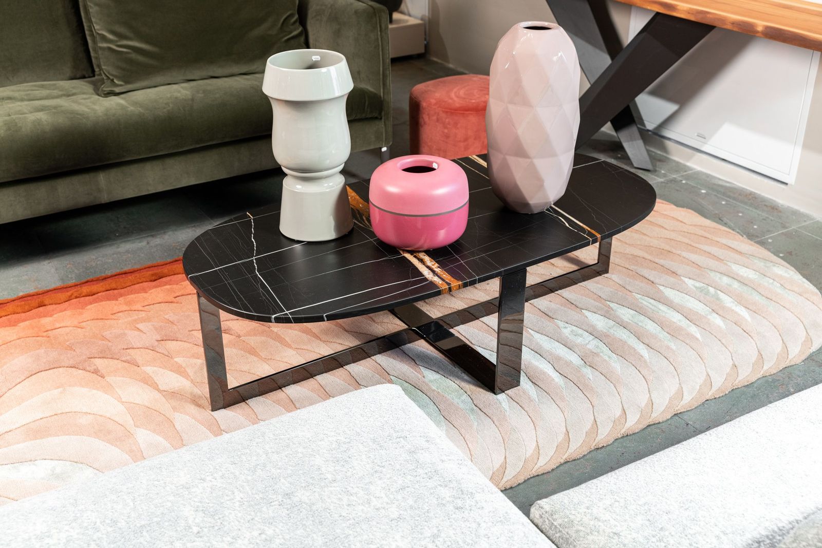 Molteni&C Журнальный столик Domino Next Carrara/Calacatta White от Molteni & C — в интерьере