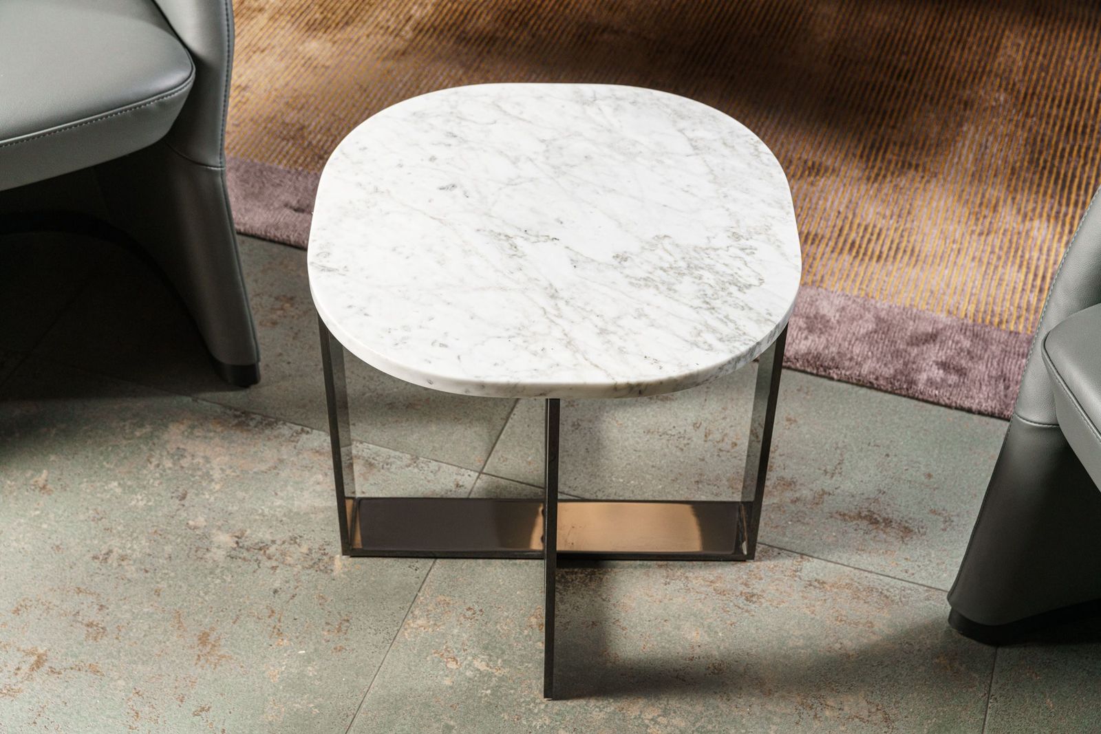 Molteni&C Журнальный столик Domino Next Carrara/Calacatta White от Molteni & C — в интерьере