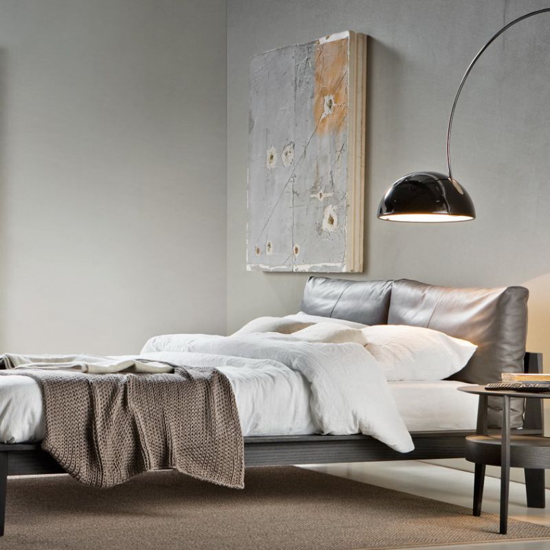 Molteni&C Кровать с мягким изголовьем Wish от Molteni & C — в интерьере