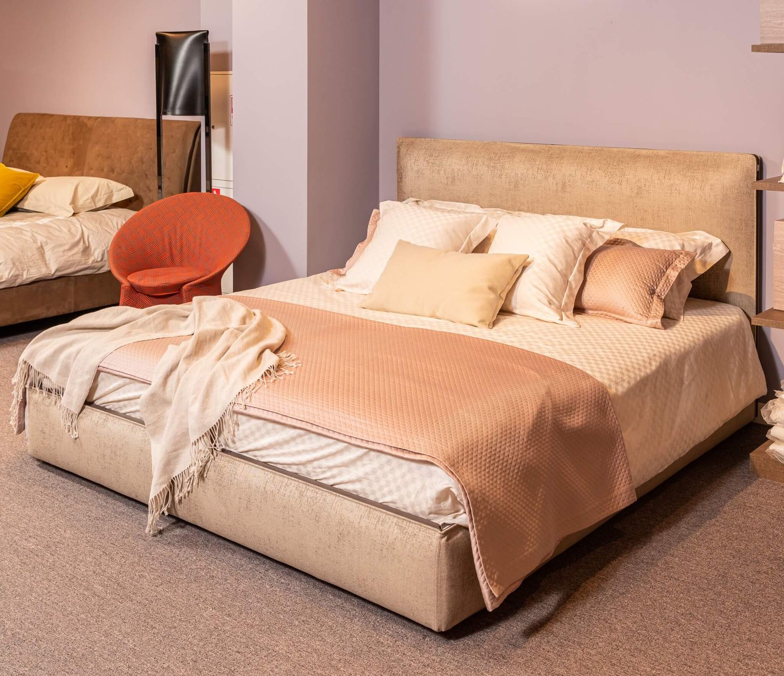 Molteni&C Кровать в стиле минимализм Ribbon от Molteni & C — в интерьере