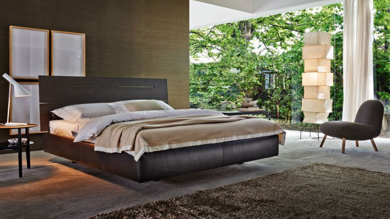 Molteni&C Кровать с подъемным механизмом Nature от Molteni & C — в интерьере