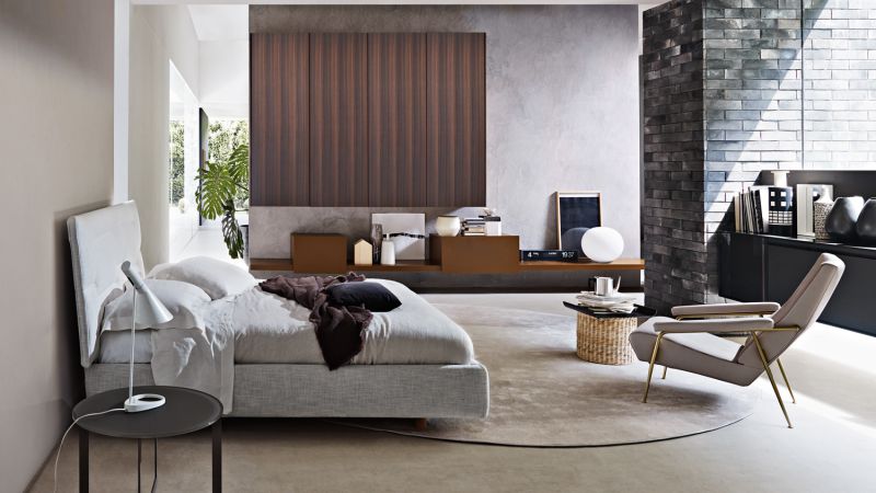 Molteni&C Кровать с подъемным механизмом Nature от Molteni & C — в интерьере