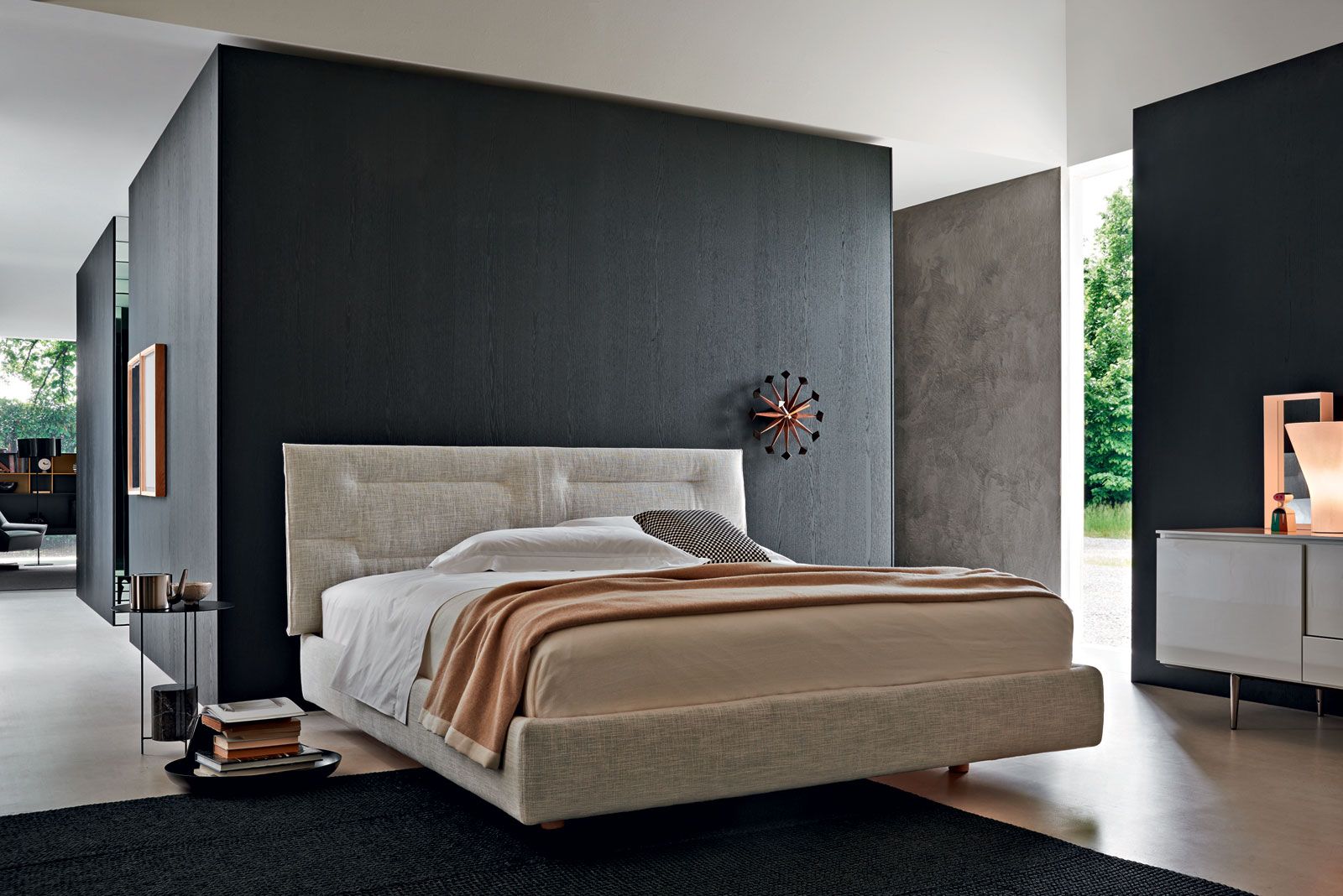 Molteni&C Кровать с подъемным механизмом Nature от Molteni & C — в интерьере