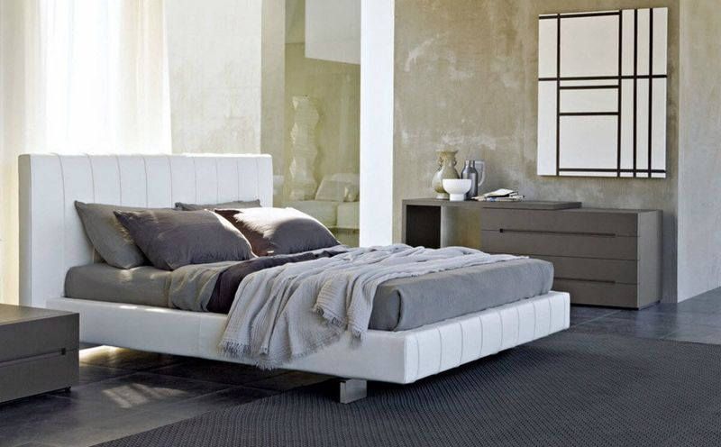 Molteni&C Кровать с функциональным изголовьем High-Wave от Molteni & C