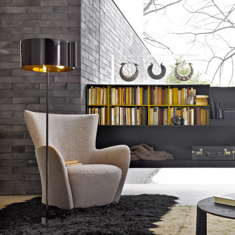 Molteni&C Кресло Mandrague от Molteni & C — в интерьере