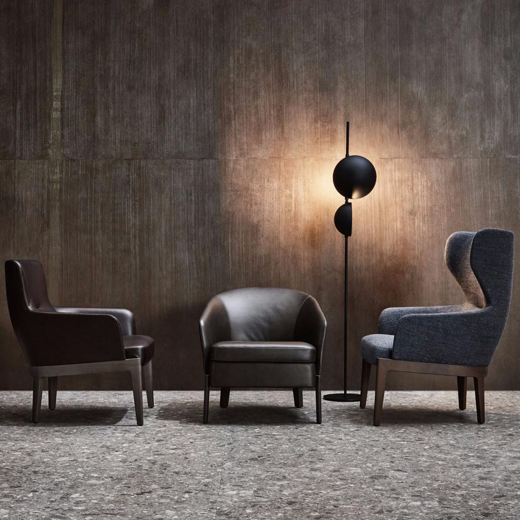Molteni&C Кресло Chelsea от Molteni & C — в интерьере