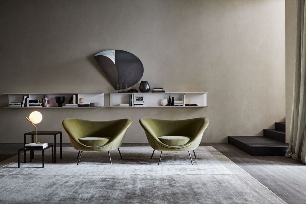 Molteni&C Кресло D.154.2 Gio Ponti от Molteni & C — в интерьере