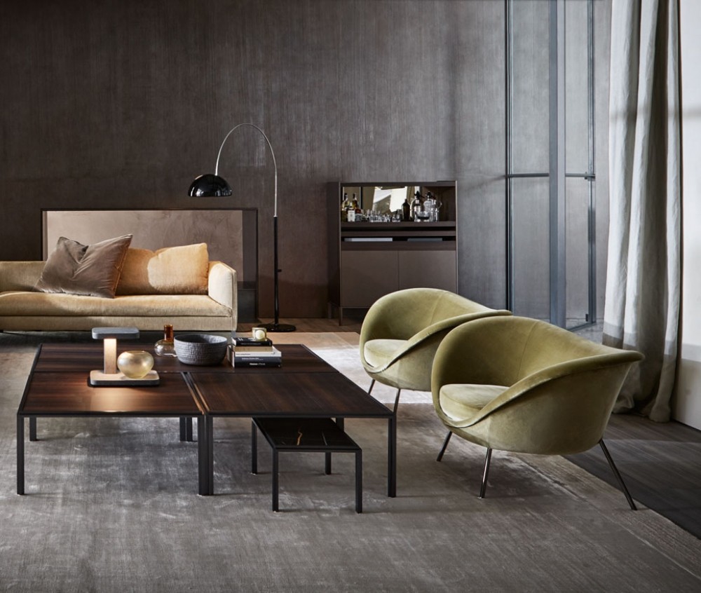 Molteni&C Кресло D.154.2 Gio Ponti от Molteni & C — в интерьере