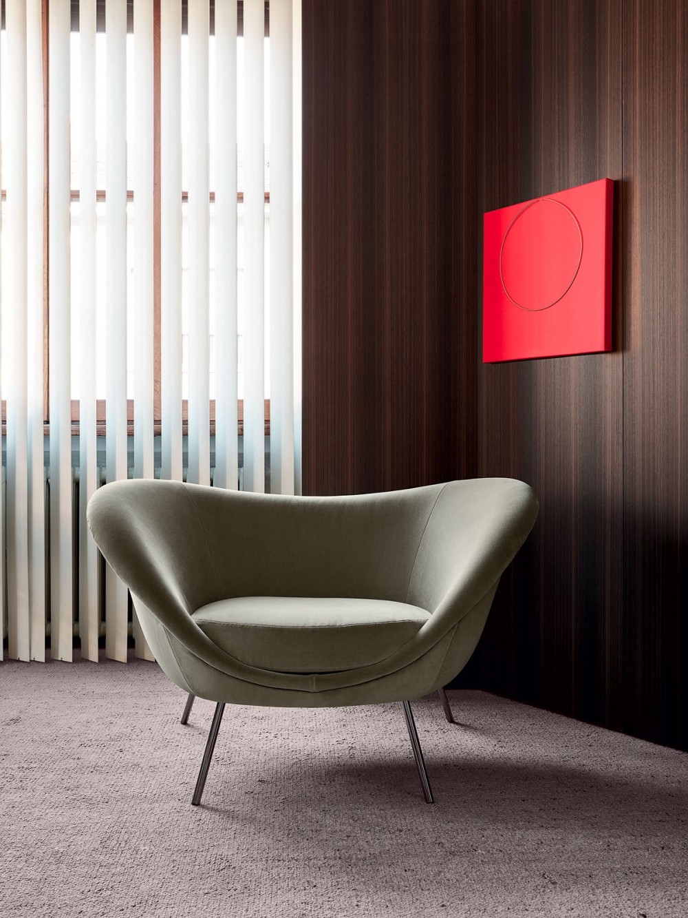 Molteni&C Кресло D.154.2 Gio Ponti от Molteni & C — в интерьере