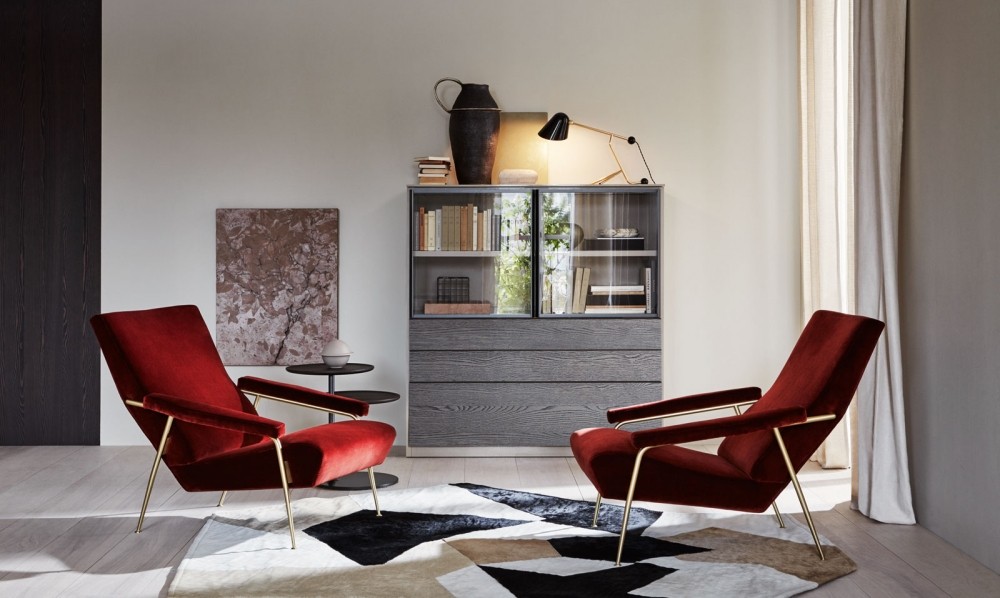 Molteni&C Кресло D.153.1 GIO PONTI от Molteni & C — в интерьере