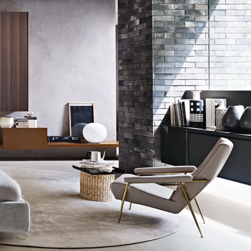 Molteni&C Кресло D.153.1 GIO PONTI от Molteni & C — в интерьере