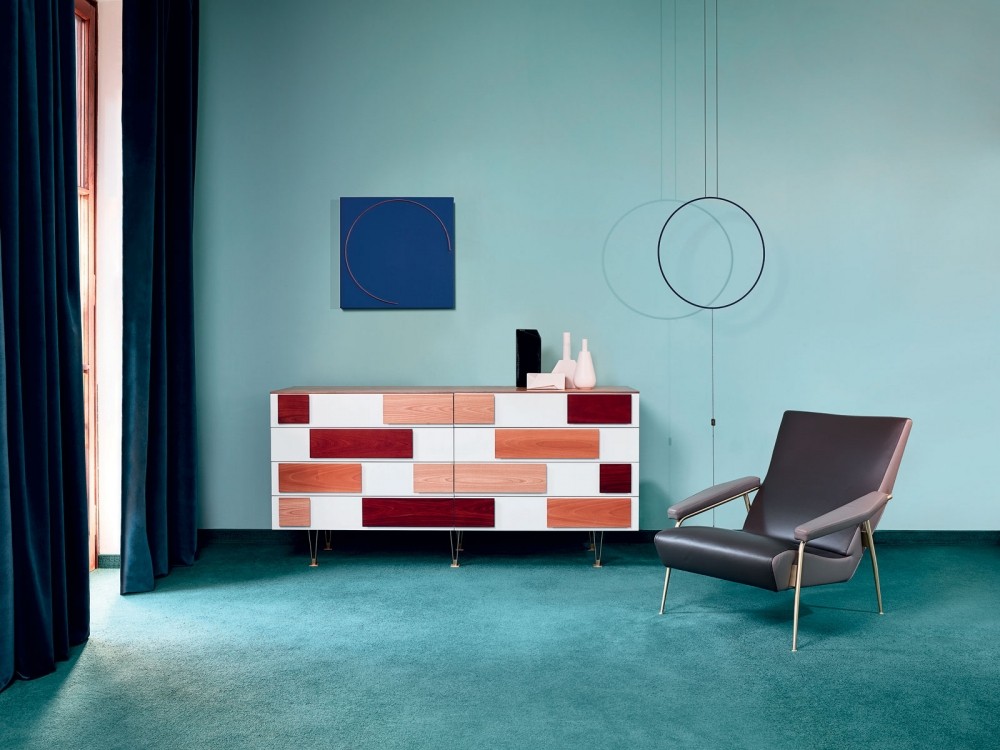 Molteni&C Кресло D.153.1 GIO PONTI от Molteni & C — в интерьере