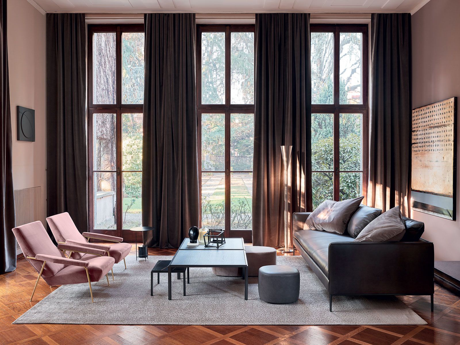 Molteni&C Кресло D.153.1 GIO PONTI от Molteni & C — в интерьере