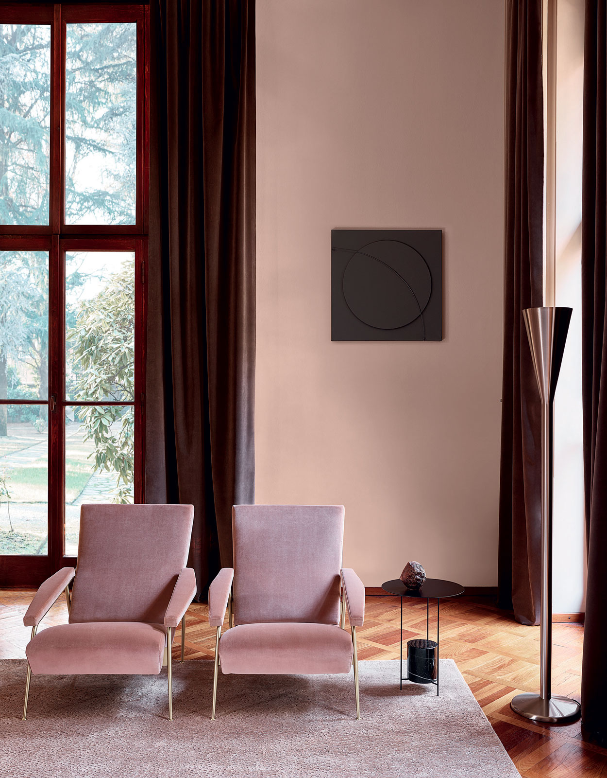 Molteni&C Кресло D.153.1 GIO PONTI от Molteni & C — в интерьере