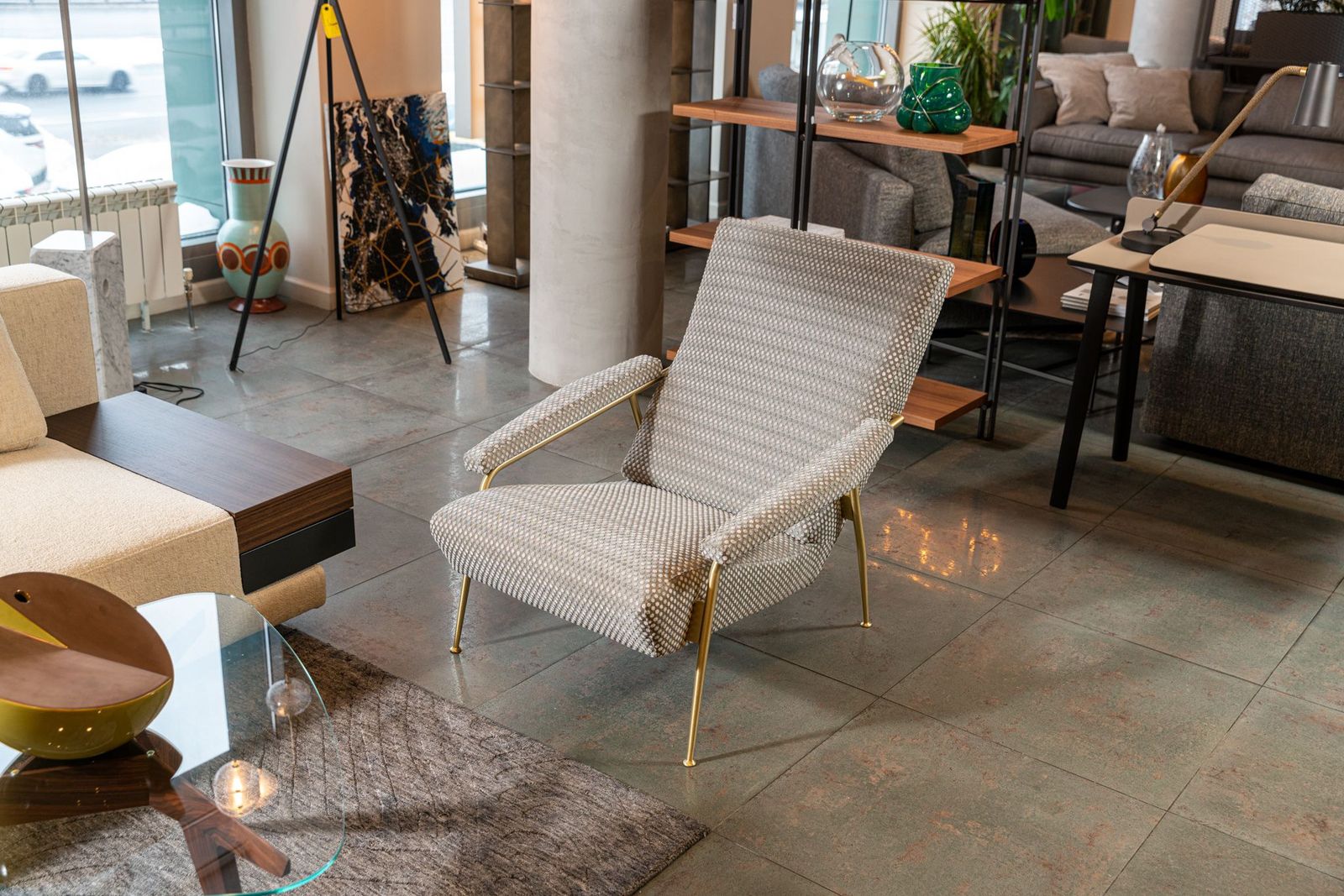 Molteni&C Кресло D.153.1 GIO PONTI от Molteni & C — в интерьере