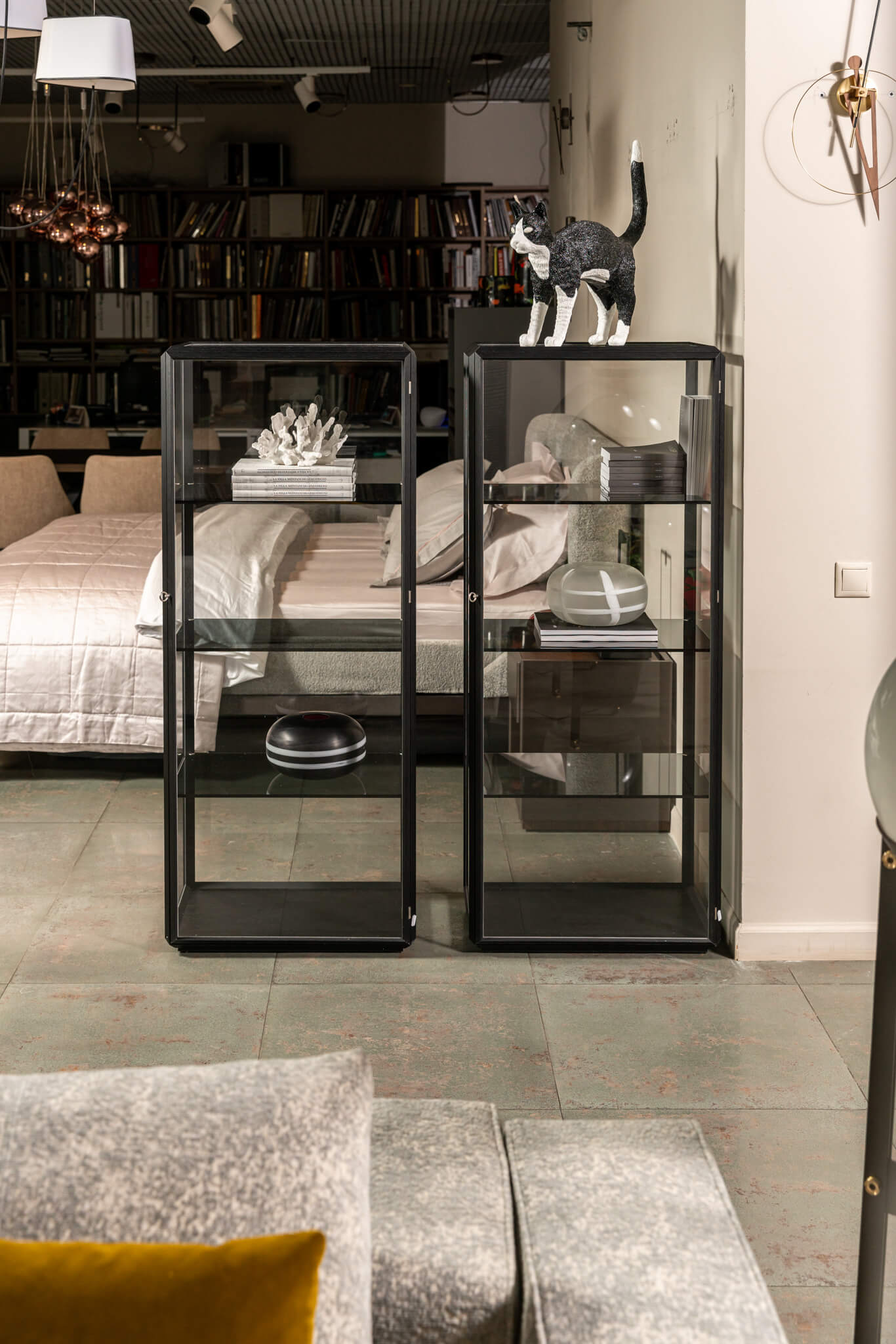 Molteni&C Витрина 45°Vetrina от Molteni & C — в интерьере