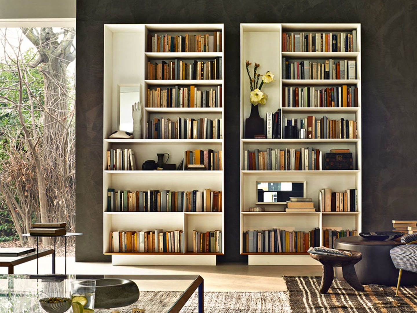 Molteni&C Стеллаж D.357.1 D.357.2 от Molteni & C — в интерьере