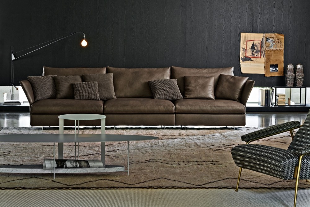 Molteni&C Модульный угловой диван Holiday от Molteni & C — в интерьере