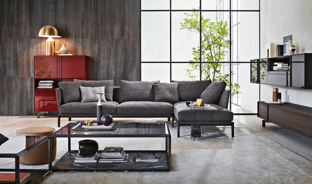 Molteni&C Диван Chelsea от Molteni & C — в интерьере