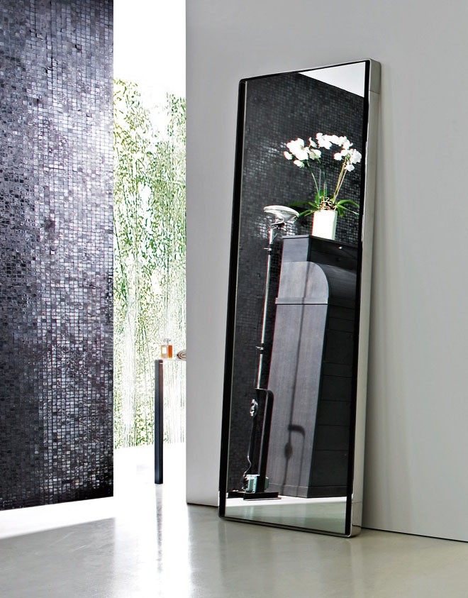 Molteni&C Зеркало Domino напольное от Molteni & C — в интерьере