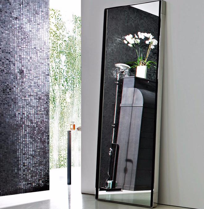 Molteni&C Зеркало Domino напольное от Molteni & C — в интерьере