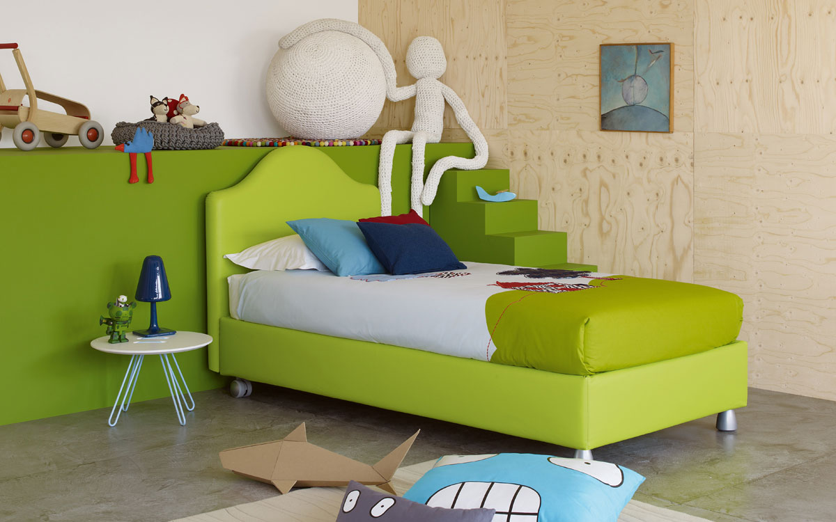 Flou Мягкая кровать PEONIA от Flou — в интерьере