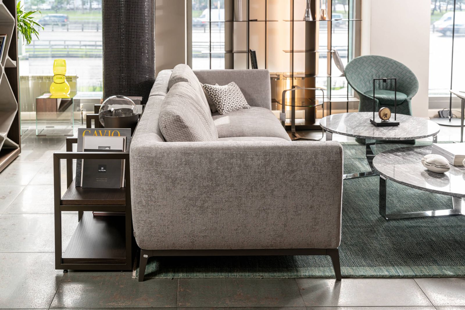 Flou Диван Olivier Seattele Light Grey от Flou — в интерьере