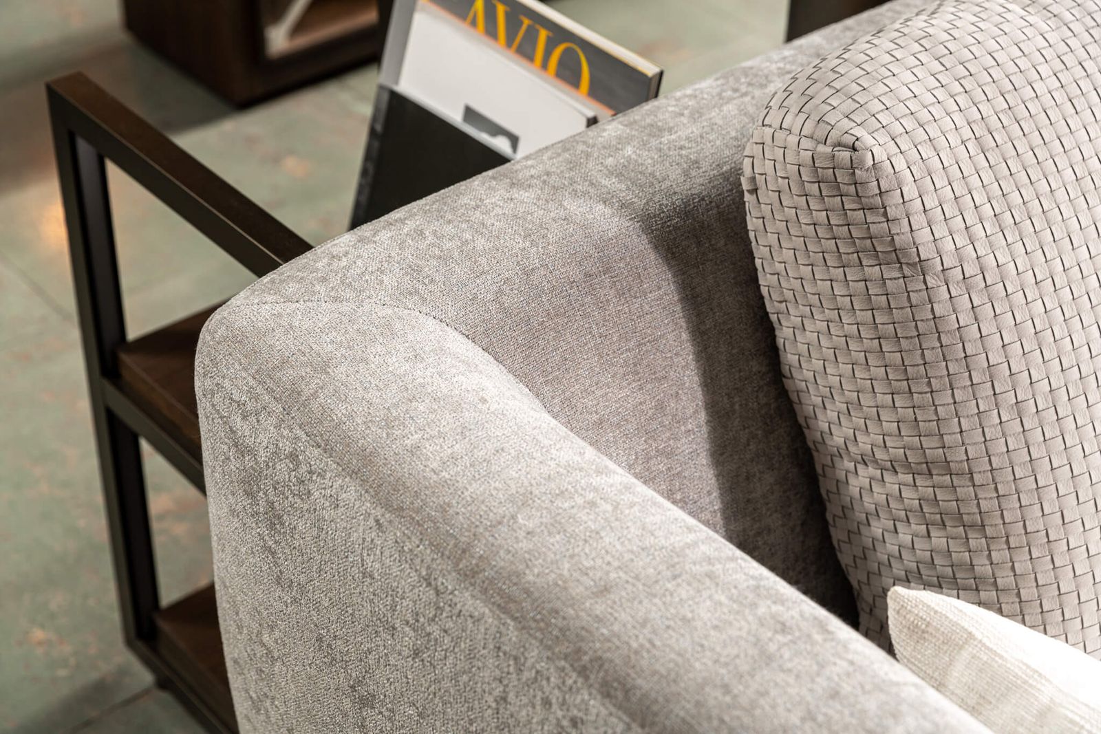 Flou Диван Olivier Seattele Light Grey от Flou — в интерьере