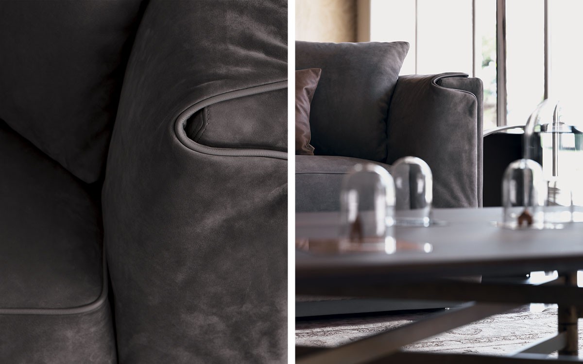 Flou Диван Gentleman от Flou — в интерьере