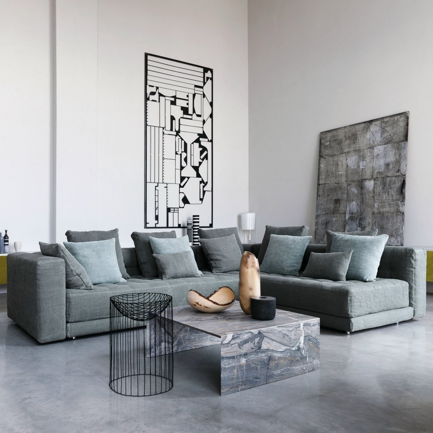 Flou Диван Doze от Flou — в интерьере