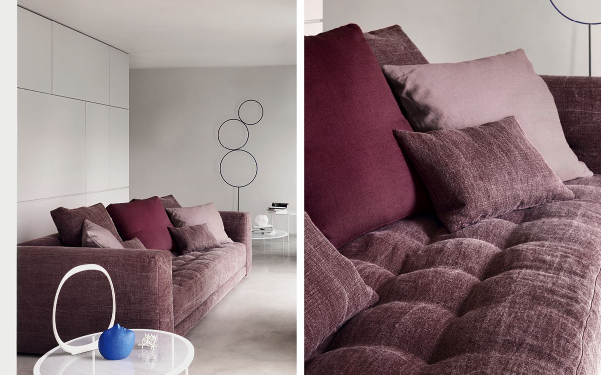 Flou Диван Doze от Flou — в интерьере