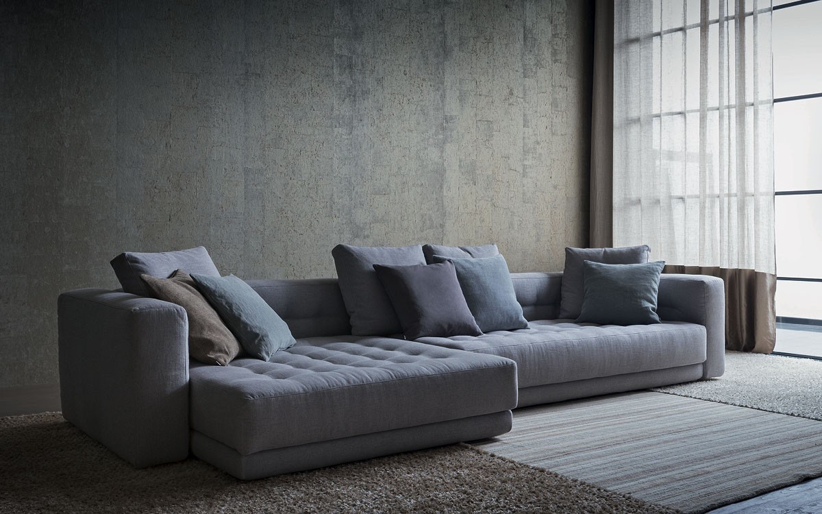 Flou Диван Doze от Flou — в интерьере