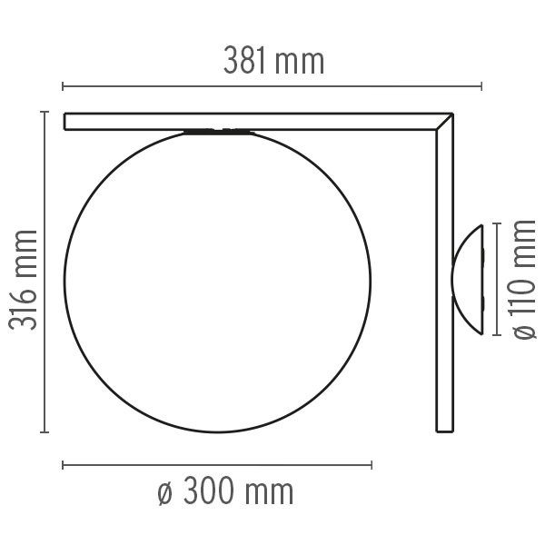 Flos Бра IC F3179059 от Flos