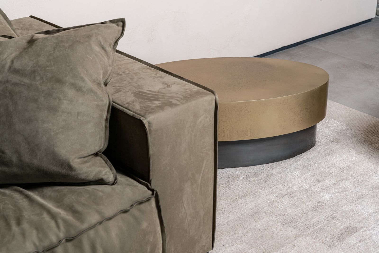 Baxter Диван Budapest Soft Kashmir Azure 430 от Baxter — в интерьере