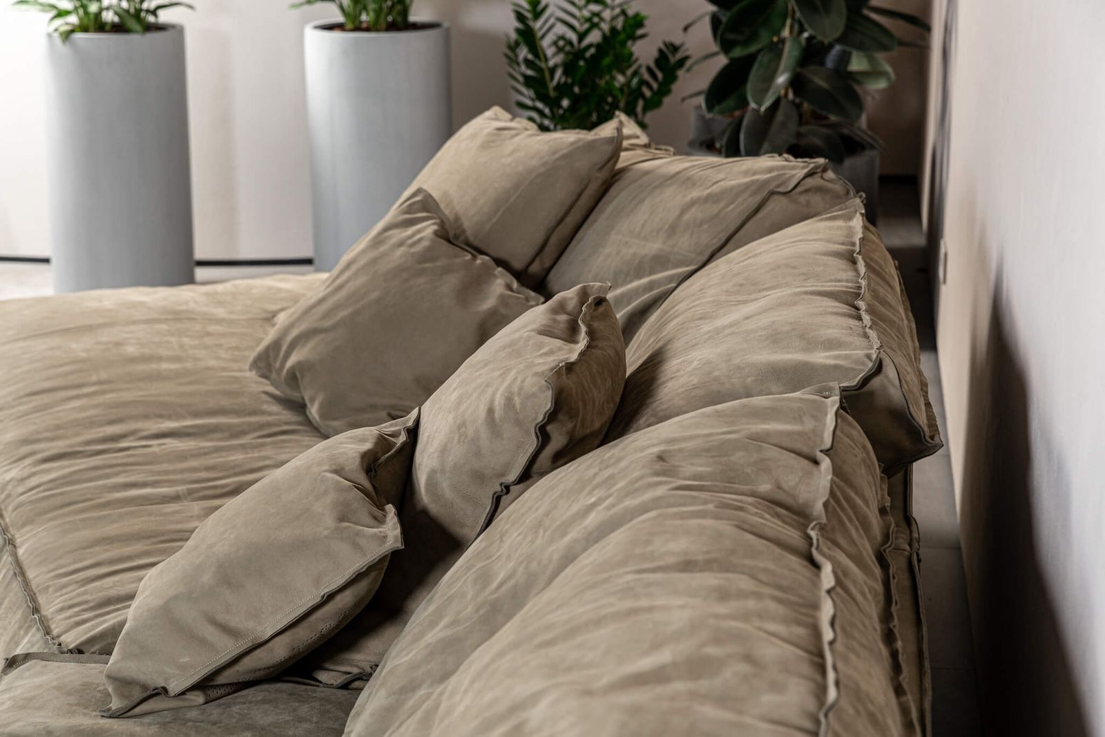 Baxter Диван Budapest Soft Kashmir Azure 430 от Baxter — в интерьере